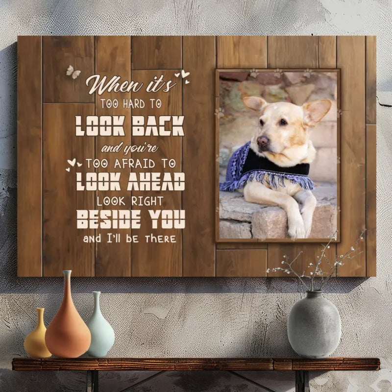 Personalized Canvas Art for your pet to keep warm memories