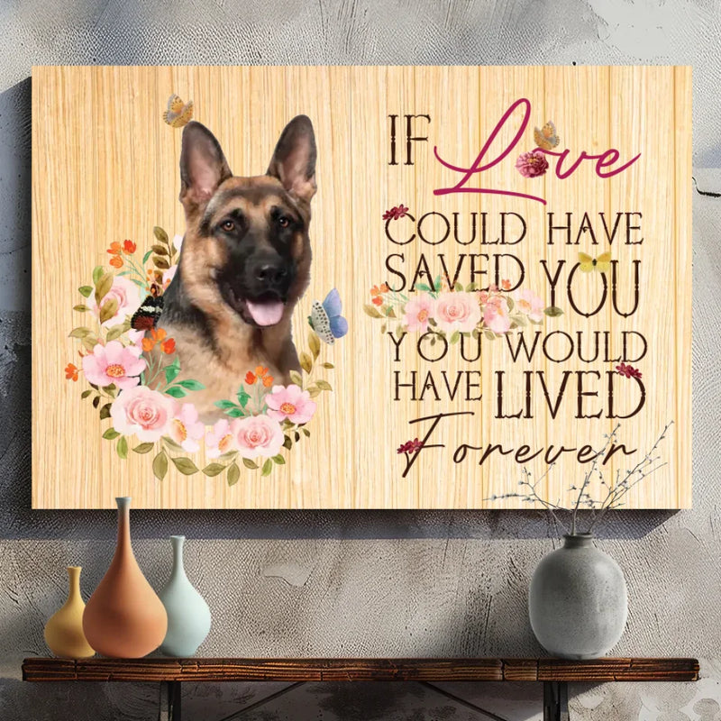 If Love Forever - Personalized Gifts For Dog Lovers - 89Prints