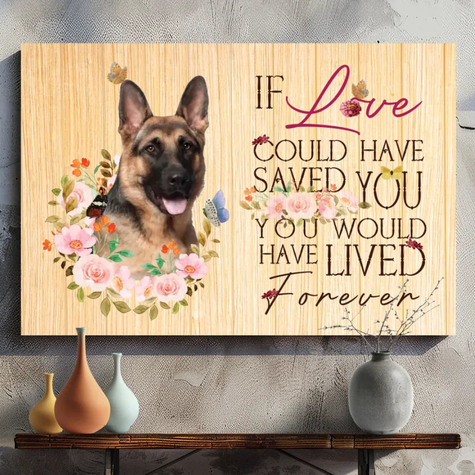 If Love Forever - Personalized Gifts For Dog Lovers - 89Prints