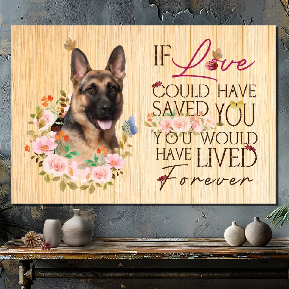 If Love Forever - Personalized Gifts For Dog Lovers - 89Prints