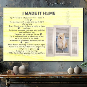 I Make It Home - A Comforting Gift Customize Your Pet