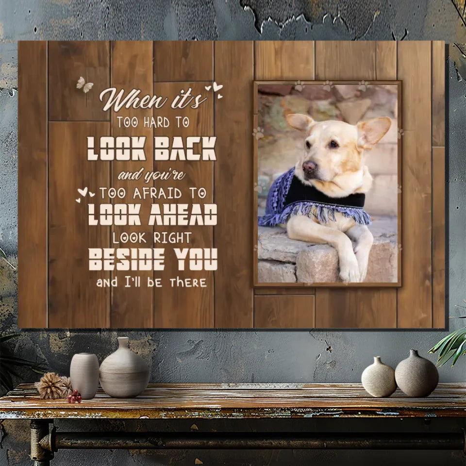 Personalized Canvas Art for your pet to keep warm memories