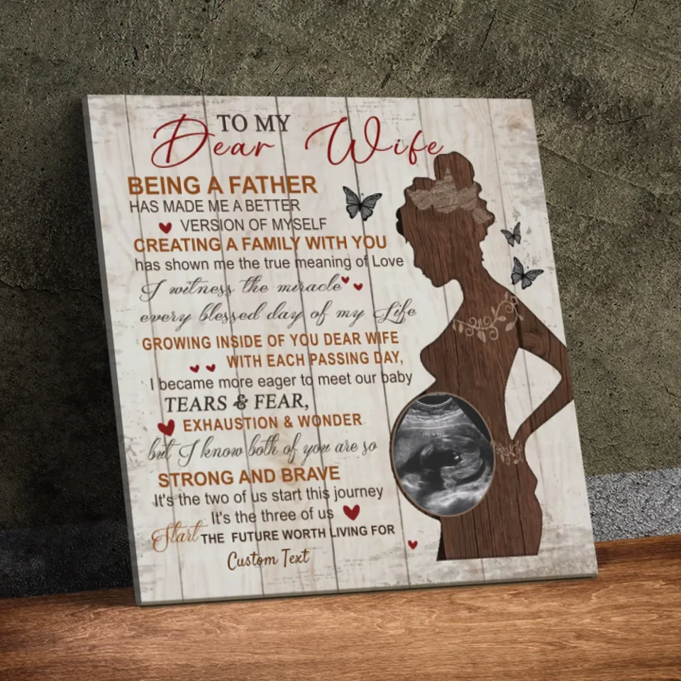 Custom canvas painting: Celebrating Our Journey of Love and Family | 89Prints