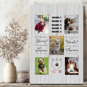 A Positive Memory - Custom Photo of Your Pet Makes a Great Gift