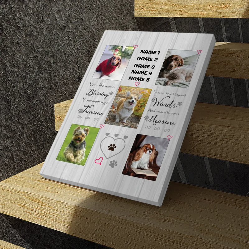 A Positive Memory - Custom Photo of Your Pet Makes a Great Gift