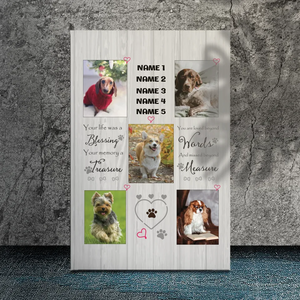 A Positive Memory - Custom Photo of Your Pet Makes a Great Gift