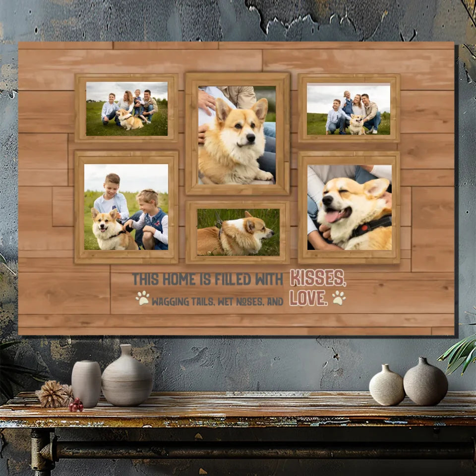 Unique Personalized Gift: Custom Canvas Prints Capture Moments with Your Pet