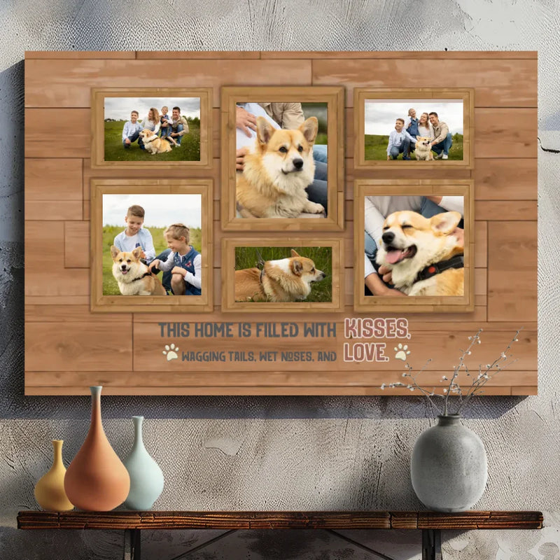 Unique Personalized Gift: Custom Canvas Prints Capture Moments with Your Pet
