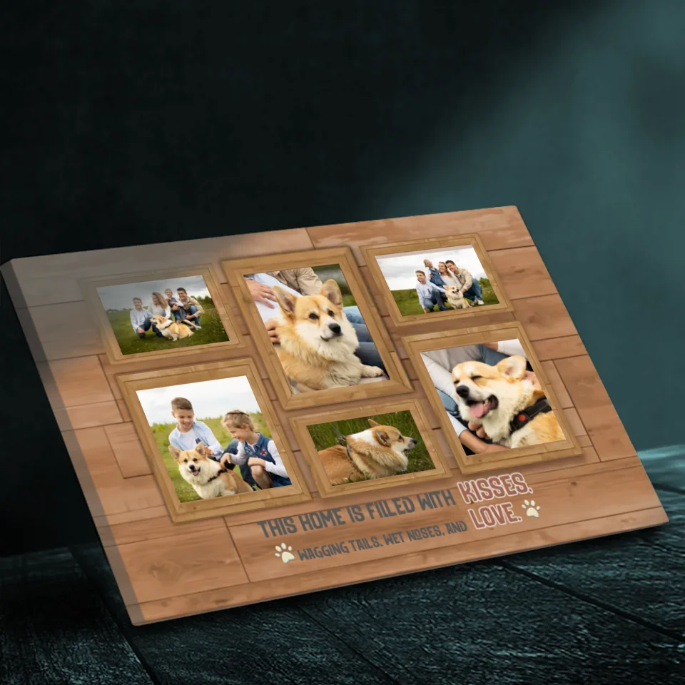 Unique Personalized Gift: Custom Canvas Prints Capture Moments with Your Pet