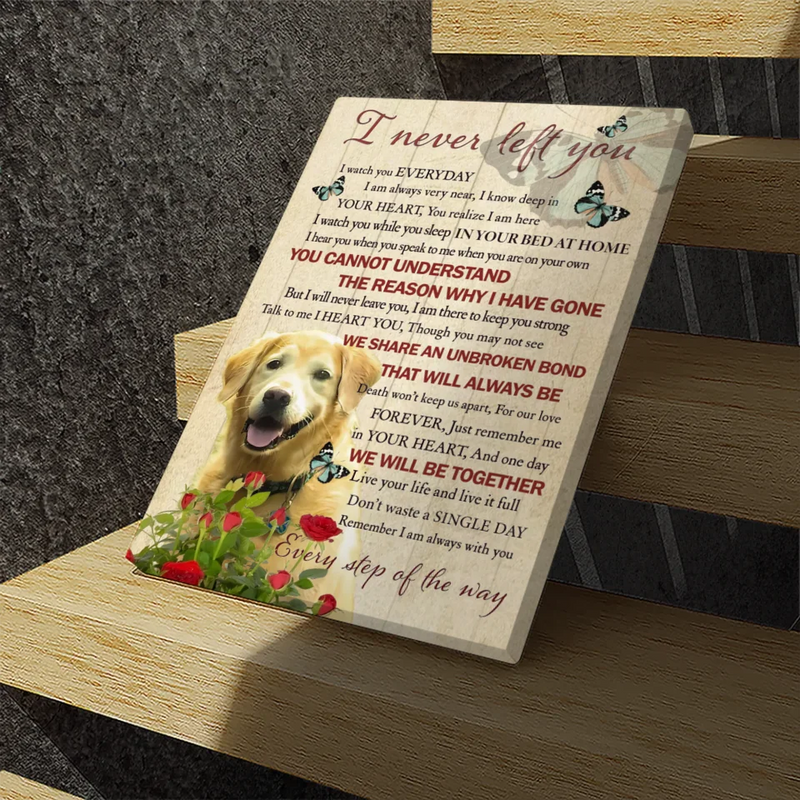 Always With You: Custom Pet Memorial Canvas Art From 89Prints