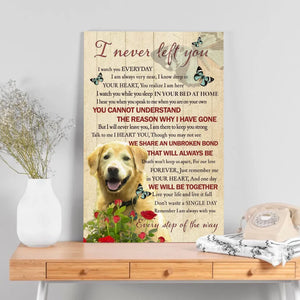Always With You: Custom Pet Memorial Canvas Art From 89Prints