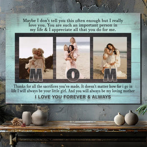 Personalized Canvas Painting: Design a Painting to Honor Mom in Style