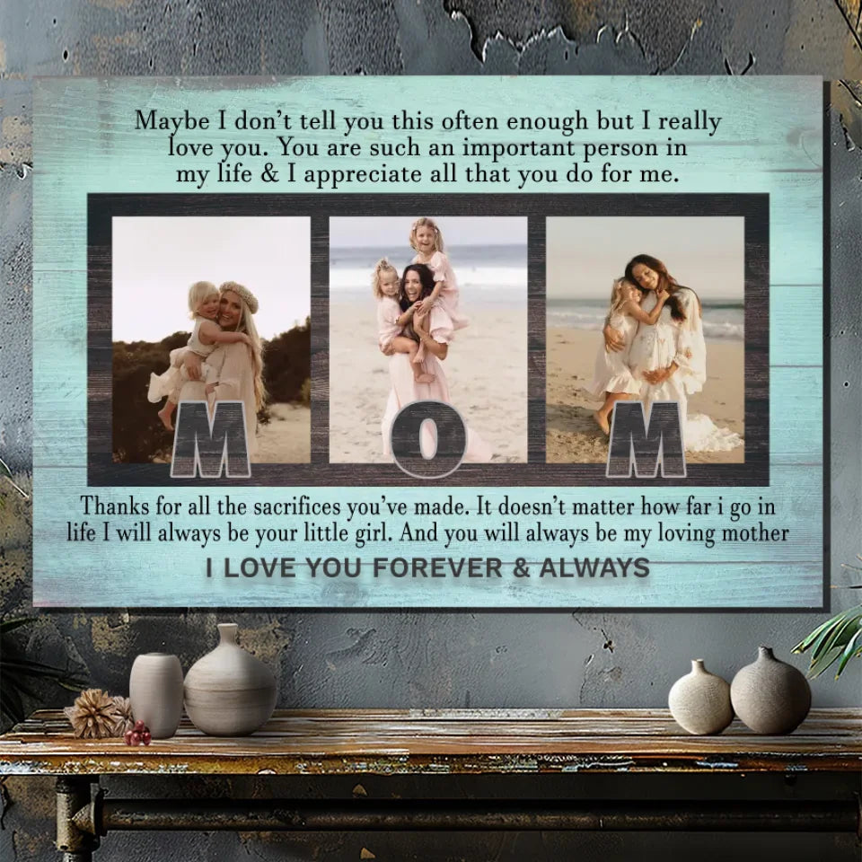 Personalized Canvas Painting: Design a Painting to Honor Mom in Style
