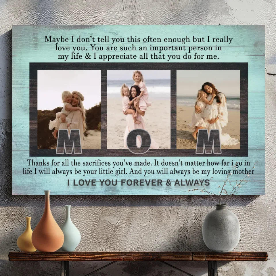 Personalized Canvas Painting: Design a Painting to Honor Mom in Style