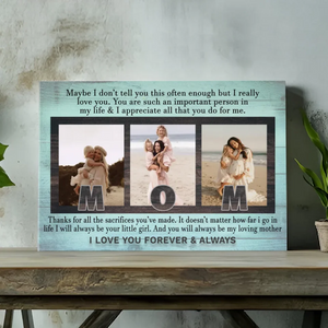 Personalized Canvas Painting: Design a Painting to Honor Mom in Style