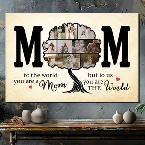 Custom Family Tree Canvas: A Heartfelt Tribute to Mom | 89Prints