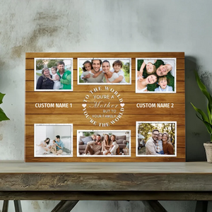 A Mother's Love: Personalized Canvas for the Whole Family | 89Prints