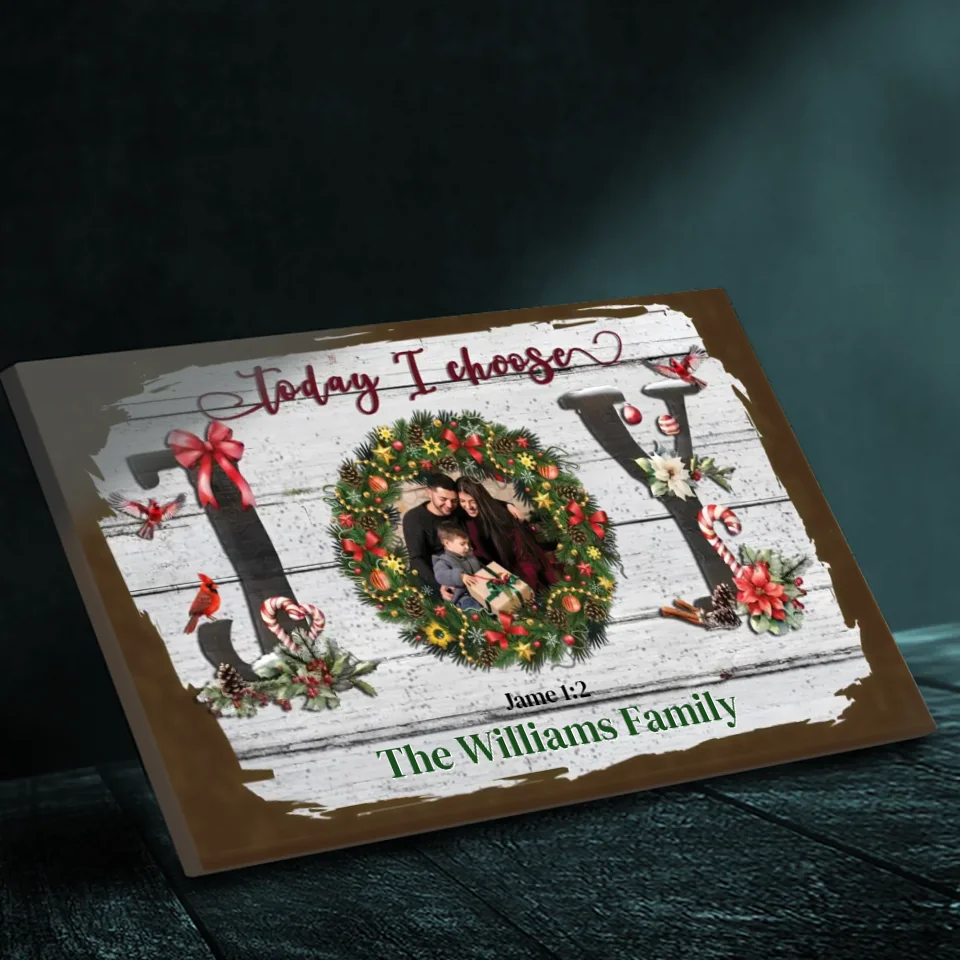 Custom Family Christmas Canvas From 89Prints: Celebrate Together