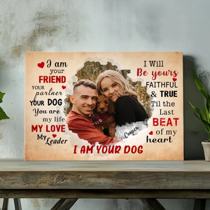 Customizable Dog Canvas - Celebrate Your Unbreakable Bond | 89Prints
