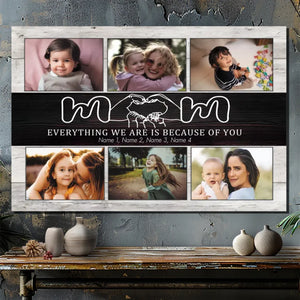 Personalized Mother's Day Canvas Prints - Show You Care by 89Prints