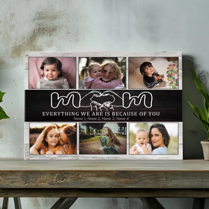 Personalized Mother's Day Canvas Prints - Show You Care by 89Prints