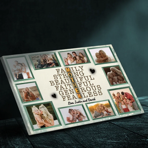 10 Frames, Endless Love: Personalized Canvas for Mom | 89Prints