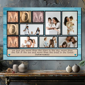Cherish Your Mom: Custom Canvas with Heartfelt Message | 89Prints