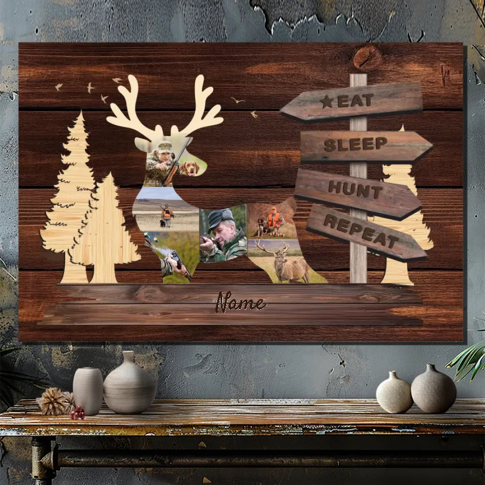 The Bravest and Fierceest Man in My Life - Custom Deer Canvas | 89Prints