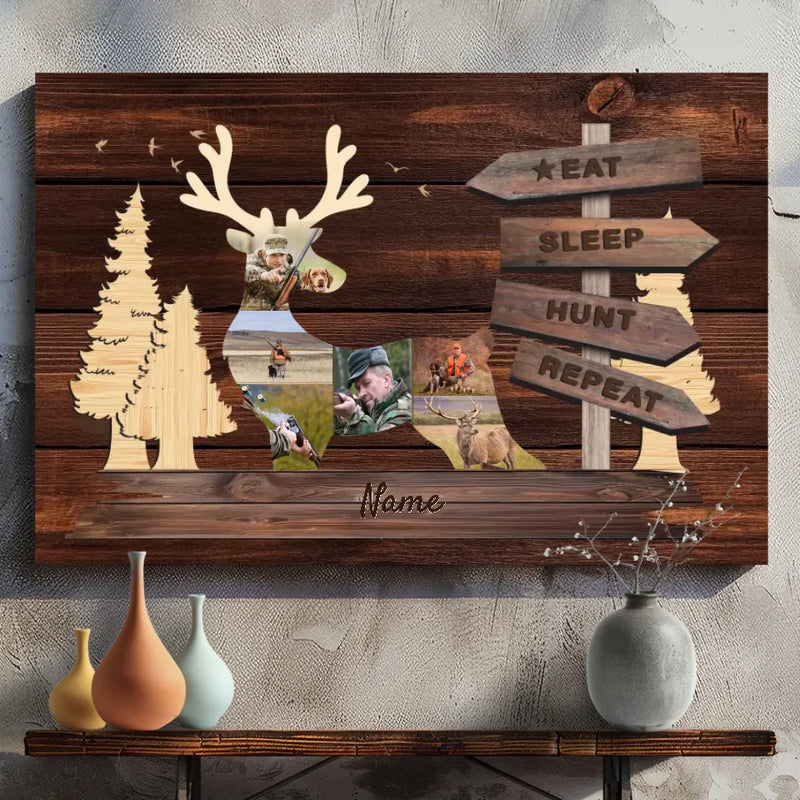 The Bravest and Fierceest Man in My Life - Custom Deer Canvas | 89Prints
