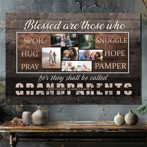 Personalized Canvas for Grandparents: Celebrate Love and Family
