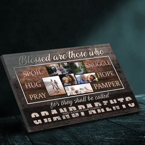 Personalized Canvas for Grandparents: Celebrate Love and Family