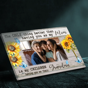 Customizable Canvas for Grandma: A Heartfelt Tribute to Generations of Love