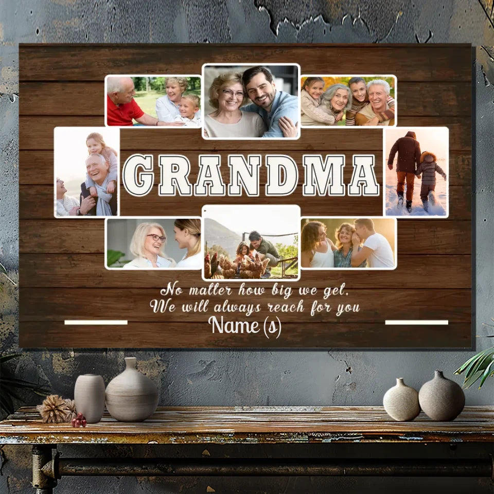 Customizable Canvas Art for Grandma – A Heartfelt Keepsake | 89Prints