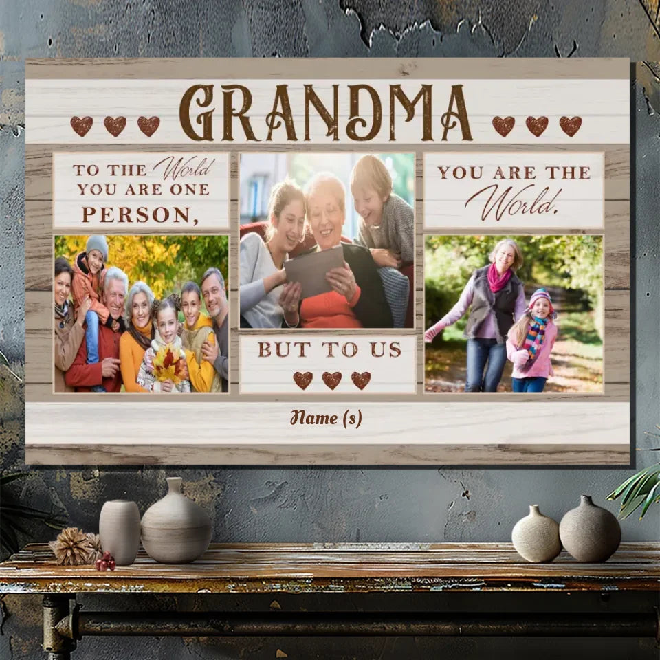 Customizable Canvas Art for Grandma – A Heartwarming Tribute | 89Prints