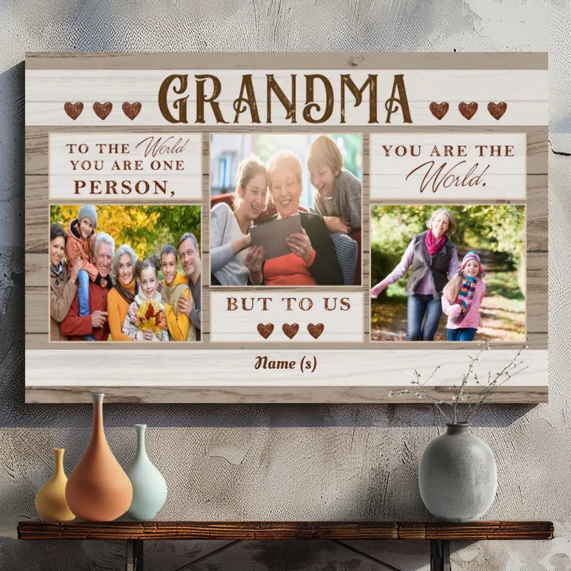 Customizable Canvas Art for Grandma – A Heartwarming Tribute | 89Prints