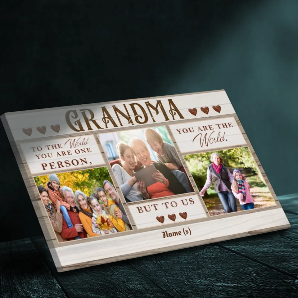 Customizable Canvas Art for Grandma – A Heartwarming Tribute | 89Prints