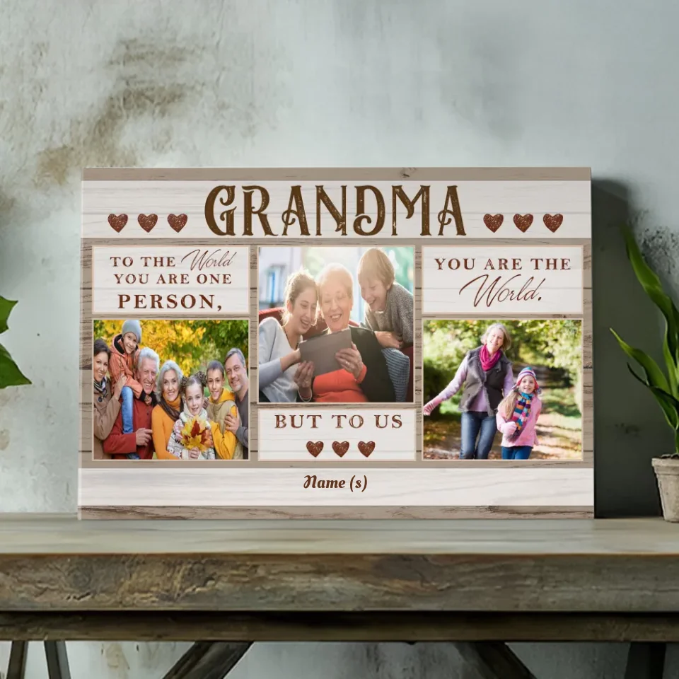 Customizable Canvas Art for Grandma – A Heartwarming Tribute | 89Prints