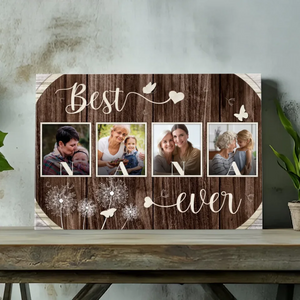 Best NANA Ever – Customizable Canvas from 89Prints to Celebrate Her Love