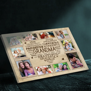 Customizable Canvas for Grandma – Celebrate Her Unmatched Qualities with 89Prints