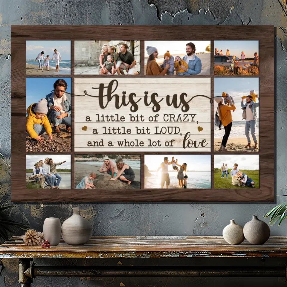 Personalized Family Canvas – Celebrate Your Unique Love with 89Prints