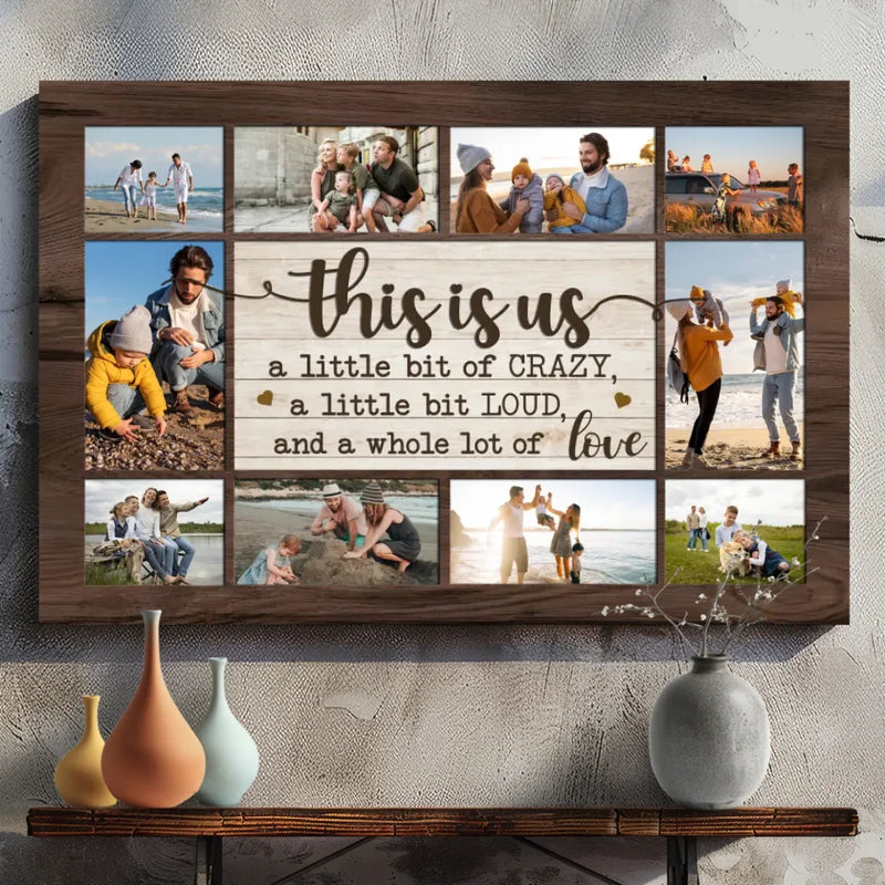 Personalized Family Canvas – Celebrate Your Unique Love with 89Prints