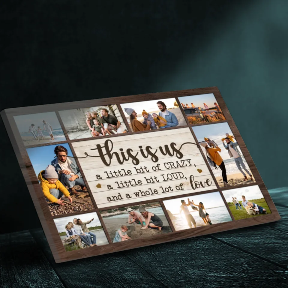 Personalized Family Canvas – Celebrate Your Unique Love with 89Prints