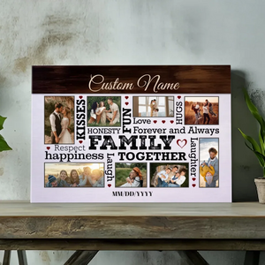 Customizable Family Canvas – Celebrate Love, Laughter & Togetherness with 89Prints