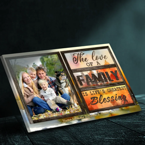 89Prints Personalized Family Canvas – Celebrate Life's Greatest Blessing