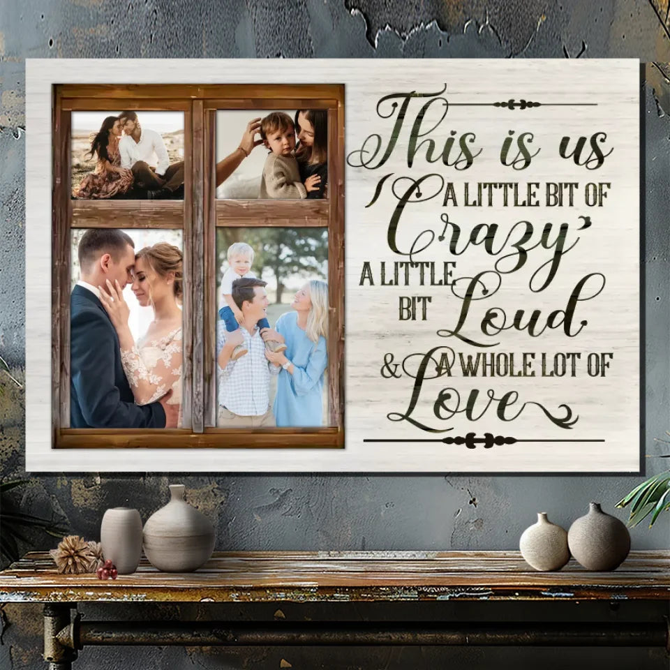 Celebrate Family Moments - Customizable 'This Is Us' Canvas by 89Prints
