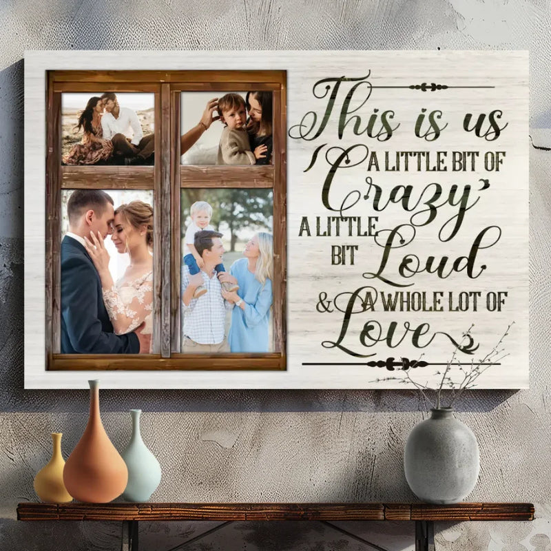 Celebrate Family Moments - Customizable 'This Is Us' Canvas by 89Prints