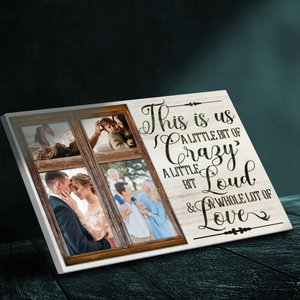 Celebrate Family Moments - Customizable 'This Is Us' Canvas by 89Prints