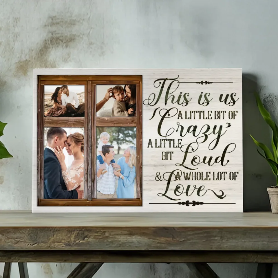 Celebrate Family Moments - Customizable 'This Is Us' Canvas by 89Prints
