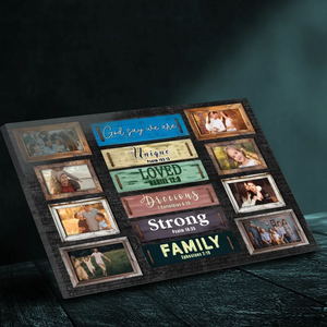 Inspirational Custom Family Canvas – Celebrate Your Unique Bond | 89Prints