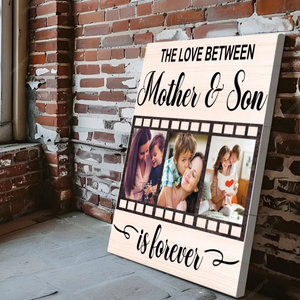 Celebrate the Eternal Bond: Personalized Canvas for Mother and Son | 89Prints